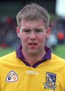 10 May 1998; Leigh O'Brien of Wexford prior to the Leinster Senior Football Championship Preliminary Round Replay match between Longford and Wexford at Pearse Park in Longford. Photo by Matt Browne/Sportsfile
