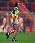 12 April 1998; Mark Daly of Offaly following the Church & General National Football League Semi-Final match between Donegal and Offaly at Croke Park in Dublin. Photo by Ray McManus/Sportsfile