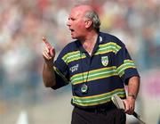 9 August 1998; Offaly manager Michael Bond during the GAA Hurling All-Ireland Senior Championship Semi-Final match between Offaly and Clare at Croke Park in Dublin. Photo by Brendan Moran/Sportsfile
