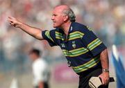 9 August 1998; Offaly manager Michael Bond during the GAA Hurling All-Ireland Senior Championship Semi-Final match between Offaly and Clare at Croke Park in Dublin. Photo by Brendan Moran/Sportsfile