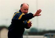 10 May 1998; Longford manager Michael McCormack during the Leinster Senior Football Championship Preliminary Round Replay match between Longford and Wexford at Pearse Park in Longford. Photo by Damien Eagers/Sportsfile