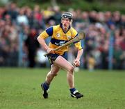 National Hurling League, Clare v Galway, Ennis, 19/4/98. Niall Gilligan, Clare. Photograph © Matt Browne SPORTSFILE