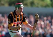 31 May 1998; Niall Moloney of Kilkenny celebrates after scoring a goal during the Leinster GAA Hurling Senior Championship Quarter-Final match betwenn Dublin and Kilkenny at Parnell Park in Dublin. Photo by Brendan Moran/Sportsfile