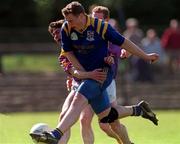 3 May 1998. Action features Niall Sheridan scoring his goal for Longford tackled by Darragh Breen Wexford. Wexford v Longford, Leinster Senior Football Championship. Picture Credit, Matt Browne/ SPORTSFILE.