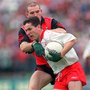 17 May 1998; Adrian Crush of Tyrone during the Ulster GAA Football Senior Championship Preliminary Round match between Tyrone and Down at St. Tiernach's Park in Clones, Co Monaghan. Photo by David Maher/SPORTSFILE