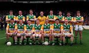 26 April 1998; The Offaly team prior to the Church & General National Football League Final match between Offaly and Derry at Croke Park in Dublin. Photo by Ray McManus/Sportsfile