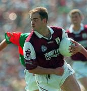 25 May 1997; Michael Donnelan of Galway during the GAA Football Senior Championship Quarter-Final match between Galway and Mayo at Tuam Stadium in Tuam, Galway. Photo by Ray McManus/Sportsfile