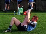 13 May 1998; Shane Dalton during a Dublin GAA Hurling training session in preparation for their Championship match against Kilkenny at Parnell Park in Dublin. Photo by Ray Lohan/Sportsfile