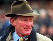 25 April 2000; Trainer Arthur Moore at Fairyhouse Racecourse in Meath. Photo by Matt Browne/Sportsfile