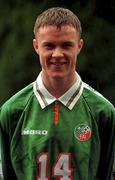 7 May 1998; Brendan McGill during a Republic of Ireland Under 16 Squad Portraits session. Photo by David Maher/Sportsfile