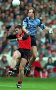 18 September 1994; Brian Stynes of Dublin in action against Gregrory McCartan of Down during the Bank of Ireland All-Ireland Senior Football Championship Final match between Down and Dublin at Croke Park in Dublin. Photo by Ray McManus/Sportsfile