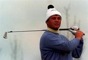 2 May 1996; Darren Clarke watches his iron shot to the 11th green during the first round of the 1996 Smurfit Irish PGA Championship at the Slieve Russell Golf Club in Ballyconnell, Cavan. Photo by Sportsfile