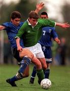 25 May 2000; David Billington of Republic of Ireland   during the Toulon Under-21 Tournament Group A match between Republic of Ireland and Colombia at Mayol Stadium in Toulon, France. Photo by Matt Browne/Sportsfile