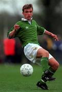 25 May 2000; David Billington of Republic of Ireland during the Toulon Under-21 Tournament Group A match between Republic of Ireland and Colombia at Mayol Stadium in Toulon, France. Photo by Matt Browne/Sportsfile