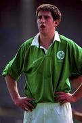 28 April 2000; David Kelly of Ireland during the 4 Nations U18 Championship match between Ireland and England at Lansdowne Road in Dublin. Photo by Aoife Rice/Sportsfile