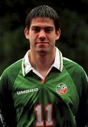 7 May 1998; David McMahon during a Republic of Ireland Under 16 Squad Portraits session. Photo by David Maher/Sportsfile
