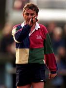 21 January 2000; Referee David Tyndall during the AIB All-Ireland League Division 1 match between Garryowen and St Mary's at Dooradoyle in Limerick. Photo by Brendan Moran/Sportsfile