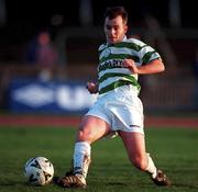 10 December 2000; Derek Treacy of Shamrock Rovers during the Eircom League Premier Division match between Shamrock Rovers and Galway United at Morton Stadium in Dublin. Photo by Ray Lohan/Sportsfile