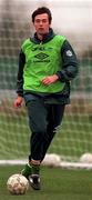 14 May 1996; Gary Breen during a Republic of Ireland squad Training session at AUL Sports Complex in Dublin. Photo by David Maher/Sportsfile