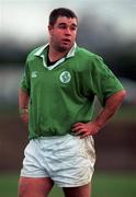 18 November 2000; Gavin Hickie of Ireland during the U21 Rugby International match between Ireland and New Zealand at Dr Hickey Park in Greystones, Wicklow. Photo by Brendan Moran/Sportsfile
