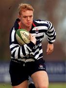 22 January 2000; Gavin McCarthy of Blackrock College during the AIB All-Ireland League Division 2 match between Blackrock College and Belfast Harlequins at Stradbrook in Dublin. Photo by Damien Eagers/Sportsfile