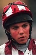 18 November 2000; Jockey Ian Power following the Powers Gold Label Series Handicap Hurdle at Punchestown Racecourse in Kildare. Photo by Ray McManus/Sportsfile