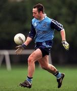 1 January 2001; Ian Robertson of Dublin during the Football Challenge match between Blue Stars and Dublin at Páirc de Burca in Dublin. Photo by Ray McManus/Sportsfile