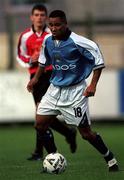 24 July 2000; Jeff Whitley of Manchester City during the Pre-Season Friendly match between Drogheda United and Manchester City at United Park in Drogheda, Louth. Photo by David Maher/Sportsfile