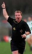 26 November 2000; Referee John Geaney during the Allianz National Football League Division 1B match between Meath and Fermanagh at Pairc Tailteann in Navan, Meath. Photo by Aoife Rice/Sportsfile