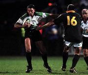 15 November 2000; Justin Bishop of Ireland A in action against Charl Marais of South Africa A during the &quot;A&quot; Rugby International Friendly match between Ireland A and South Africa A at Thomond Park in Limerick. Photo by Matt Browne/Sportsfile