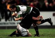 15 November 2000; Kevin Maggs of Ireland A in action against South Africa A during the &quot;A&quot; Rugby International Friendly match between Ireland A and South Africa A at Thomond Park in Limerick. Photo by Matt Browne/Sportsfile