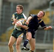 23 April 2000; Nicholas Walsh of Ireland in action during the International Rules Under-17 Series Third Test match between Ireland and Australia at St Tiernach's Park in Clones, Monaghan. Photo by Damien Eagers/Sportsfile