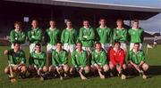 12 November 2000; The Leinster team prior to the Railway Cup Hurling Final match between Munster and Leinster at Nowlan Park in Kilkenny. Photo by Ray McManus/Sportsfile