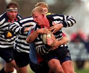 22 January 2000; Leo Cullen of Blackrock College during the AIB All-Ireland League Division 2 match between Blackrock College and Belfast Harlequins at Stradbrook in Dublin. Photo by Damien Eagers/Sportsfile
