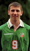 7 May 1998; Liam Miller during a Republic of Ireland Under 16 Squad Portraits session. Photo by David Maher/Sportsfile