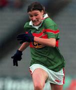 1 October 2000; Marcella Heffernan of Mayo during the TG4 All-Ireland Senior Ladies Football Championship Final between Mayo and Waterford at Croke Park in Dublin. Photo by Ray McManus/Sportsfile