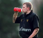 2 December 2000; Mark Connolly of Young Munster during the AIB All-Ireland League Division 1 match between St Mary's College and Young Munster at Templeville Road in Dublin. Photo by Brendan Moran/Sportsfile