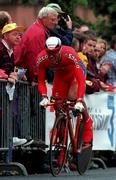 11 July 1998; Mario Cippolini of Italy during the 1998 Tour De France in Dublin. Photo by Brendan Moran/Sportsfile