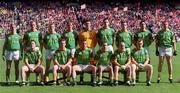 29 August 1999; The Meath players prior to the All-Ireland Senior Football Championship Semi-Final match between Meath and Armagh at Croke Park in Dublin. Photo by Brendan Moran/Sportsfile