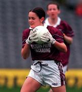 1 October 2000; Michelle Brennan of Galway during the  All-Ireland Ladies Junior Football Final match between Down and Galway at Croke Park in Dublin. Photo by Ray McManus/Sportsfile