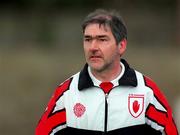 29 April 2000; Tyrone manager Mickey Harte prior to the All-Ireland Under 21 Football Championship Semi-Final match between Galway and Tyrone at Páirc Seán Mac Diarmada in Carrick-On-Shannon, Leitrim. Photo by Damien Eagers/Sportsfile