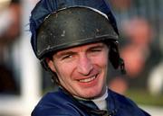 27 December 2000; Jockey Norman Williamson on Day Two of the Leopardstown Christmas Festival at Leopardstown Racecourse in Dublin. Photo by Matt Browne/Sportsfile