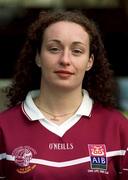 24 November 2000; Nuala Carroll of Rockchapel, Cork, during a Ladies Football headshots session. Photo by Ray McManus/Sportsfile