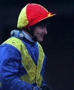 18 November 2000; Jockey Philip Fenton at Punchestown Racecourse in Kildare. Photo by Ray McManus/Sportsfile