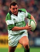 19 November 2000; Rob Henderson of Ireland during the International Rugby Friendly match between Ireland and South Africa at Lansdowne Road in Dublin. Photo by  Matt Browne/Sportsfile