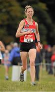 18 October 2015; Paula Grant, Portlaoise AC,  in action during the Women's Open race. Autumn Open Cross Country. Phoenix Park, Dublin. Picture credit: Tomás Greally / SPORTSFILE