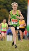 18 October 2015; Maria Dolan, Rathfarnham W.S.A.F AC, Dublin, in action during the Autumn Open Cross Country. Phoenix Park, Dublin. Picture credit: Tomás Greally / SPORTSFILE