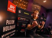 22 October 2015; Paddy Holohan in attendance during the UFC Fight Night Ultimate Media Day. 3Arena, Dublin. Picture credit: Stephen McCarthy / SPORTSFILE