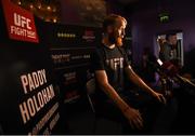 22 October 2015; Paddy Holohan in attendance during the UFC Fight Night Ultimate Media Day. 3Arena, Dublin. Picture credit: Stephen McCarthy / SPORTSFILE