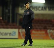 23 October 2015; Richie Towell, Dundalk, walks the pitch before the game. SSE Airtricity League Premier Division, Cork City v Dundalk. Turners Cross, Cork. Picture credit: Eóin Noonan / SPORTSFILE
